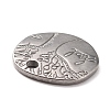 Non-Tarnish 304 Stainless Steel Pendants STAS-B024-57P-3