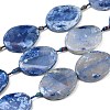 Natural Fire Crackle Agate Beads Strands G-P605-L03-01G-2