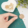 60Pcs 2 Style Brass Beads KK-AR0003-12-3