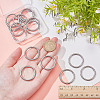 16Pcs 304 Stainless Steel Linking Rings STAS-AR0002-65A-P-3