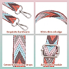 WADORN 2Pcs 2 Colors Arrow Pattern Adjustable Polyester Webbing Bag Straps PURS-WR0001-24A-3