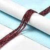 Natural Garnet Beads Strands X-G-B026-09-4