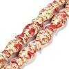 Synthetic Turquoise Beads Strands TURQ-F019-01B-2