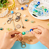  DIY Beadable Keychain Making Kit DIY-TA0006-01-15