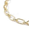 Brass Link Chains Necklaces for Men Women NJEW-JN03769-5