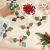 600Pcs Foam Artificial Red Holly Berries Model AJEW-GO0004-35-4
