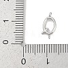 304 Stainless Steel Letter Connector Charms STAS-M108-01P-17-3