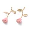 Brass Enamel Pendants KK-S345-171-4
