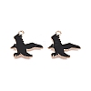 Halloween Theme Alloy Enamel Pendants PALLOY-N176-47-RS-1