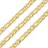 10M Ion Plating(IP) 304 Stainless Steel Figaro Chains CHS-G035-02B-G-1