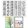 Custom PVC Plastic Clear Stamps DIY-WH0448-0666-1