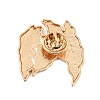 Caladium Leaf Enamel Pin AL-CBAA14E-02D-KCG-2