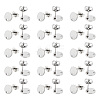 Unicraftale 304 Stainless Steel Stud Earring Findings STAS-UN0016-07P-1