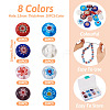Handmade Millefiori Glass Beads LK-CD0001-002-3