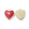 Golden Tone Brass Pendants ENAM-L026-A-08-2