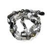 Natural Eagle Eye Stone Beads Strands X-G-P497-01C-52-3