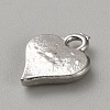 White Series Love Bow Alloy Acrylic Pendant PALLOY-WH0115-01P-13-2