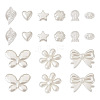 Craftdady 180Pcs 9 Style ABS Plastic Imitation Pearl Beads OACR-CD0001-08-2