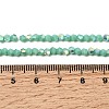 AB Color Plated Opaque Glass Beads Strands GLAA-G127-02J-4