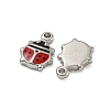 304 Stainless Steel Enamel Charms STAS-Z081-03P-01-2