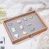 Wooden Presentation Boxes for Badge Storage and Display AJEW-WH0323-11-5