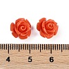 Synthetic Coral Carved Beads CORA-M001-07P-3