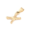 304 Stainless Steel Pendants STAS-F235-01G-X-2