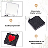 24Pcs 3 Styles Plastic Packing Boxes with Sponge Inside for Brooches CON-HY0001-07-4