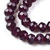 Baking Paint Imitation Jade Glass Bead Strands LS-DGLA-A034-J2MM-A02-3