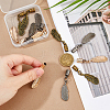12Pcs 3 Colors Alloy Cord Ends FIND-FH0016-83B-3