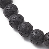 3Pcs Natural & Synthetic Mixed Gemstone Beads Stretch Bracelets BJEW-JB13252-5