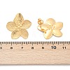 Ion Plating(IP) 304 Stainless Steel Stud Earrings EJEW-Z022-22G-2