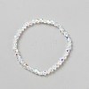 Glass Beads Stretch Bracelets for Women BJEW-WH0011-107-1