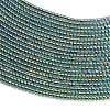 Electroplate Glass Beads Strands GL-CBAA615-01E-3