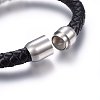 Leather Cord Bracelets BJEW-G603-07P-3