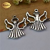 Tibetan Style Alloy Pendants TIBEP-CJC0002-20-1