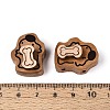 Natural Jujube Wood Beads WOOD-N021-02-3