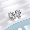 304 Stainless Steel Hoop Earrings EJEW-D331-14P-4