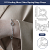 12Pcs Brass Spring Ring Clasps KK-BBC0024-17B-2