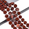 Natural Red Jasper Beads Strands G-P534-A19-02-1