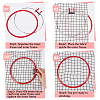 Spring Tension Embroidery Hoops TOOL-WH0159-50A-4