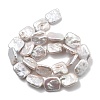 Natural Baroque Keshi Pearl Beads Strands PEAR-P064-01C-09A-3