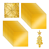 Aluminum Foil Paper Sheets for Craft Engraving OFST-WH0004-158A-1