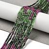 Natural Ruby in Zoisite Beads Strands LS-G-K373-A02-01-2