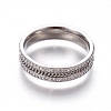 304 Stainless Steel Finger Rings RJEW-E158-21P-2