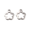 Non-Tarnish 304 Stainless Steel Charms STAS-F266-03P-2