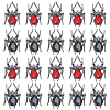 36Pcs 2 Colors Alloy Rhinestone Cabochons FIND-SP0004-43-1