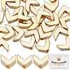 40Pcs Rack Plating Eco-friendly Brass Beads KK-BBC0007-68-1