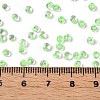 8/0 Inside Colours Transparent Glass Seed Beads SEED-T007-06D-4