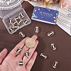 20Pcs Alloy Enamel Beads ENAM-SC0008-23-3